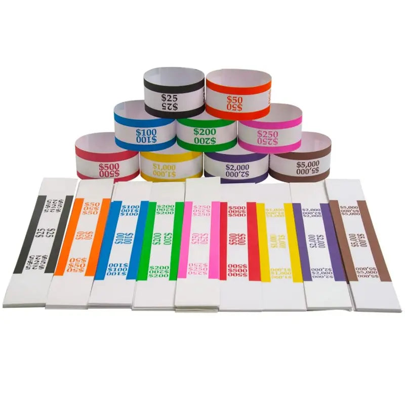 Currency Self Sealing Money Bands (300pck)