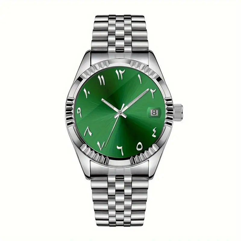 Green Arabian Dial Watch