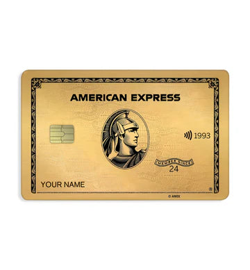 Gold Amex Card Skin (4pck)